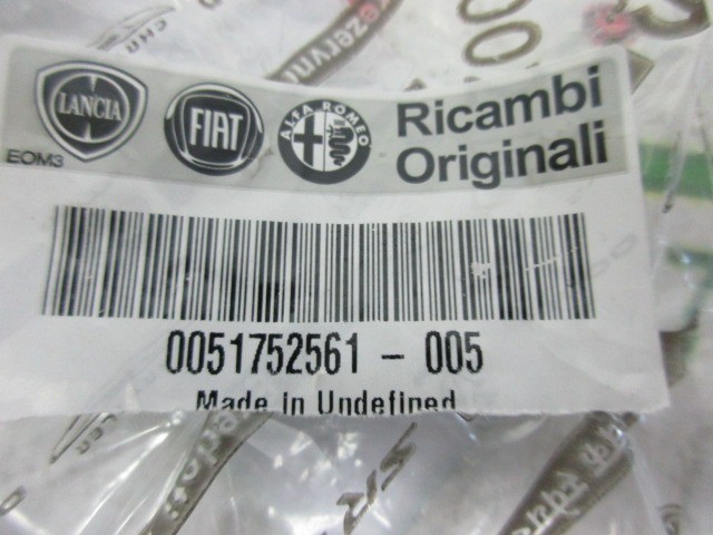 Fiat Multipla 2003-2010 gyári új motorháztető kitámasztó rúd alsó rögzítő patent 51752561