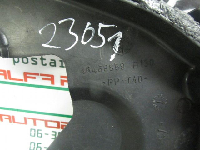 Alfa Romeo/Fiat/Lancia 46469859 számú vezérlés burkolat