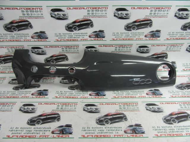 Fiat 500 735445997 számú, jobb oldali műszerfalpárna betét