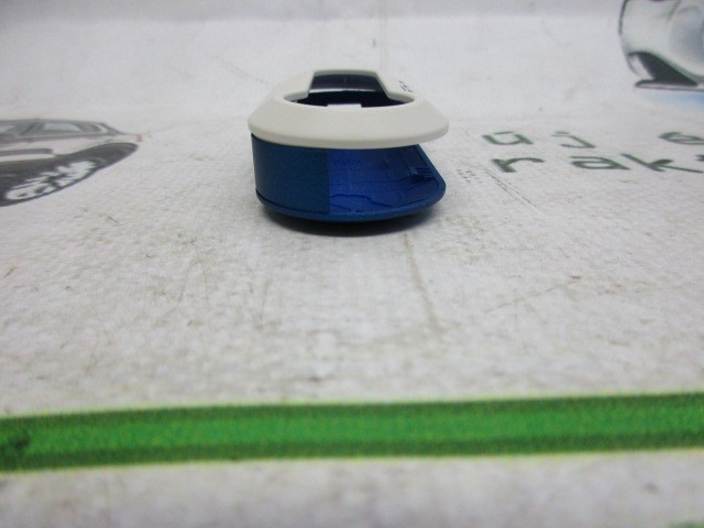 Fiat 500 gyári új, kék-fehér színű kulcsház 50927693