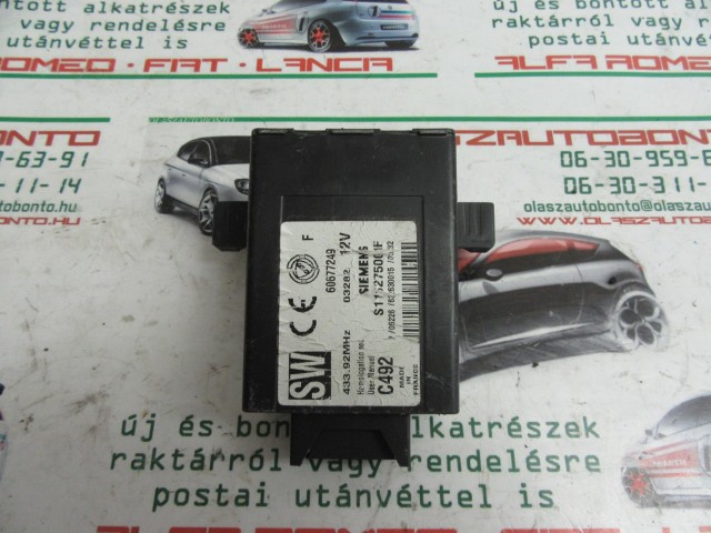 Alfa Romeo 156 60677249 számú elektronika 