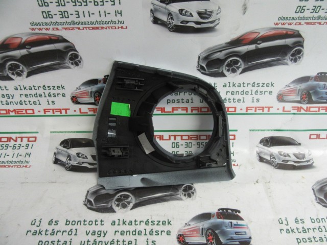 Fiat 500 kék színű, bal oldali műszerfalpárna betét