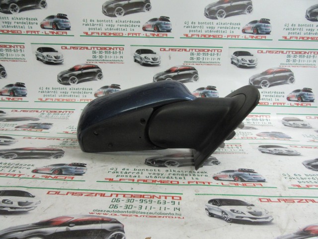 Alfa Romeo 145 kék színű, jobb oldali, elektromos tükör