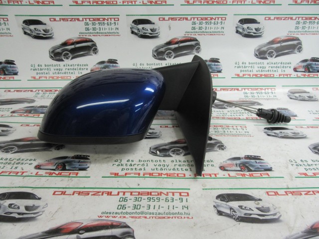 Fiat Panda II. kék színű, bal oldali, manual tükör