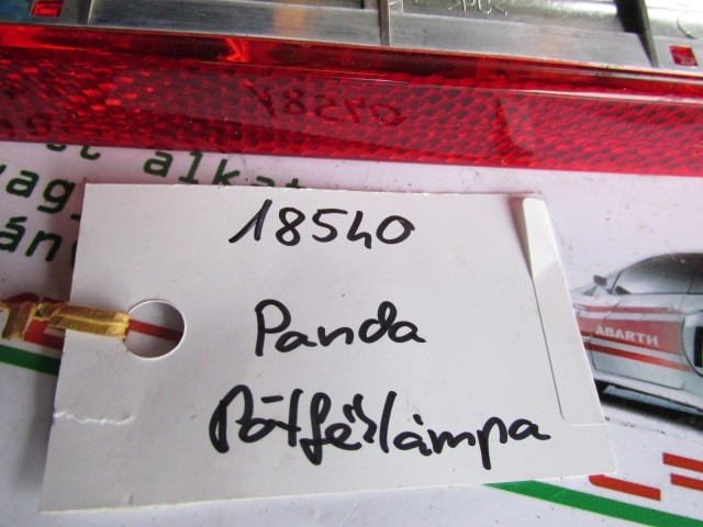 Fiat Panda II. pótféklámpa