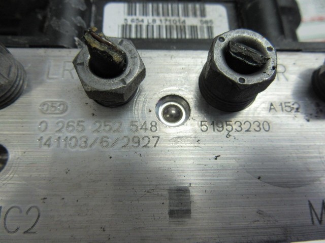 Fiat 500 abs egység 51953230 , 0265252548