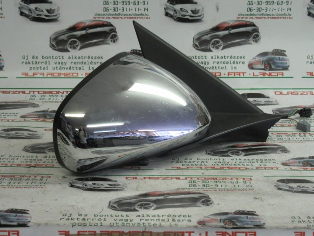 25330 Alfa Romeo Giulietta króm, jobb oldali visszapillantó tükör a képen látható sérüléssel