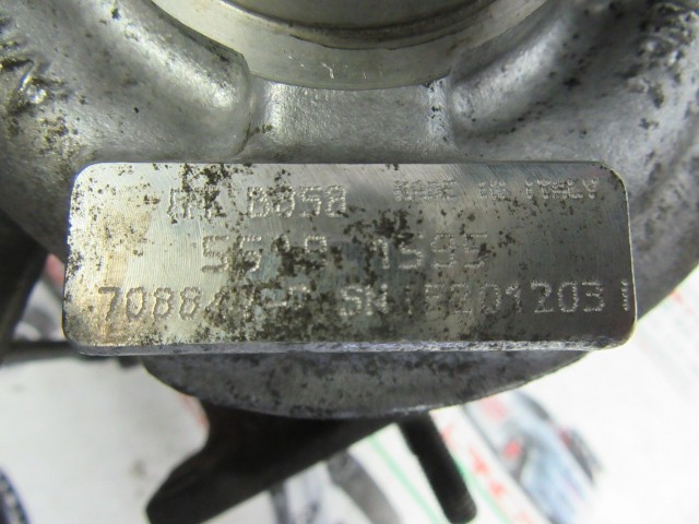 Fiat/Alfa Romeo 1,9 Jtd , 55191595 számú turbó