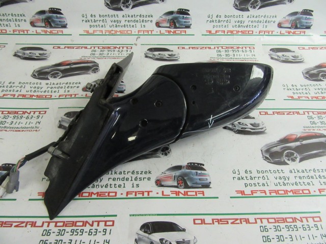 Alfa Romeo 166 kék színű, elektromos , jobb oldali tükör