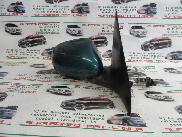 Fiat Bravo zöld színű, manual, jobb oldali tükör