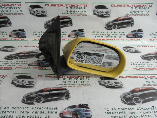  Fiat Bravo sárga színű, elektromos, jobb oldali tükör