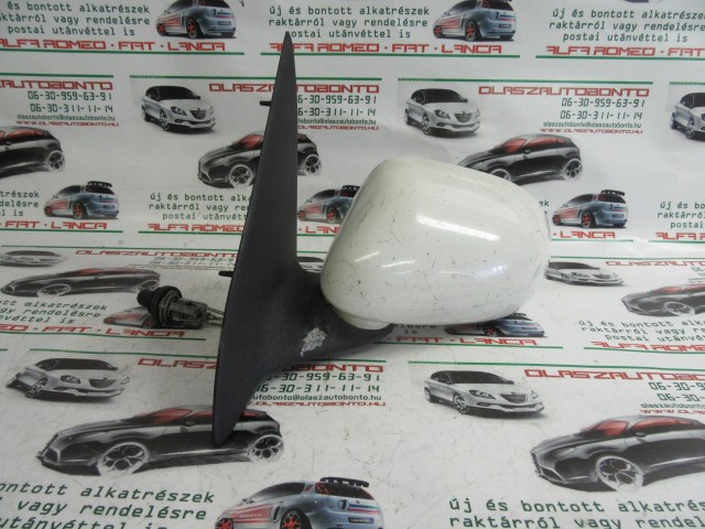 Fiat Brava/Marea  fehér színű, manual,bal oldali tükör