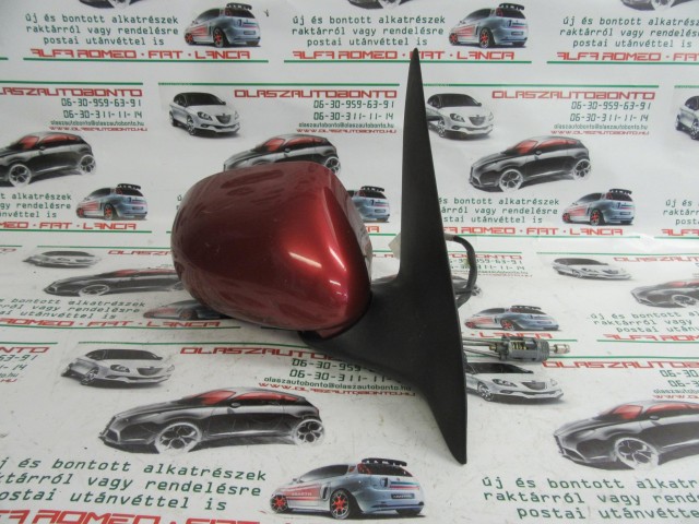 Fiat Brava/Marea bordó színű, manual, jobb oldali tükör