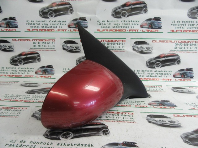 Fiat Brava/Marea bordó színű, manual, jobb oldali tükör