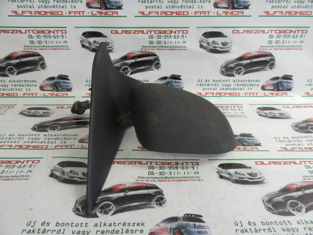 Fiat Brava/Marea matt fekete színű, manual, jobb oldali tükör