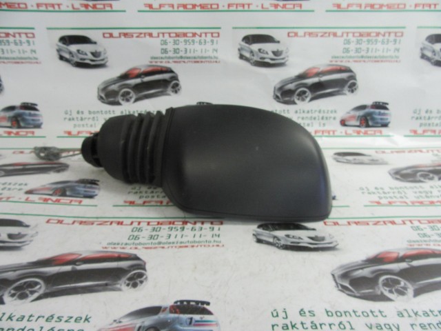 Fiat Punto II. III. matt fekete színű, manual,jobb  oldali tükör