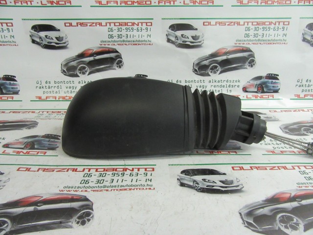 Fiat Punto II. III. matt fekete színű, manual,jobb  oldali tükör
