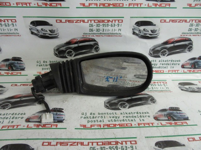 Fiat Punto II. III. kék színű, elektromos, jobb oldali tükör