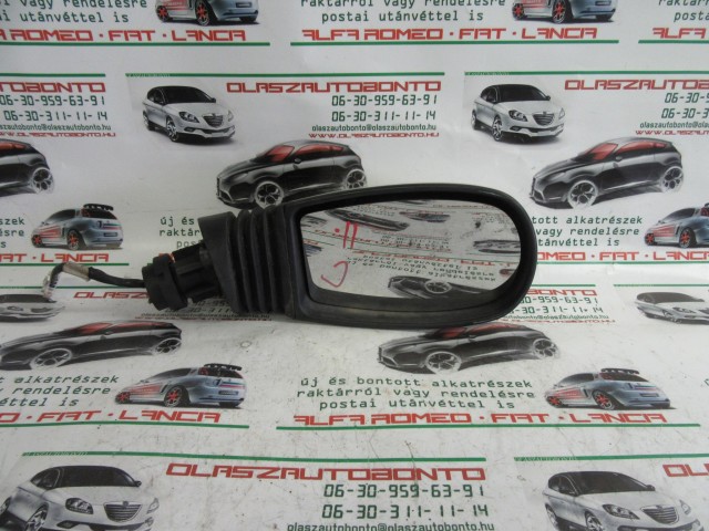 Fiat Punto II. III. fehér színű, elektromos, jobb oldali tükör