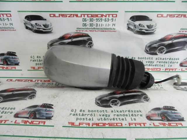 Fiat Punto II. III. ezüst színű, elektromos, jobb oldali tükör
