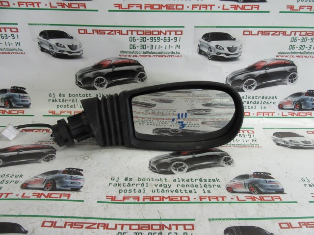 Fiat Punto II. III. ezüst színű, elektromos, jobb oldali tükör