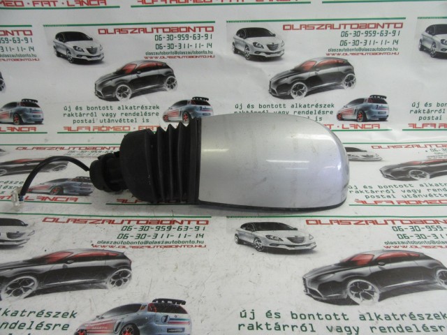 Fiat Punto II. III. ezüst színű, elektromos, jobb oldali tükör