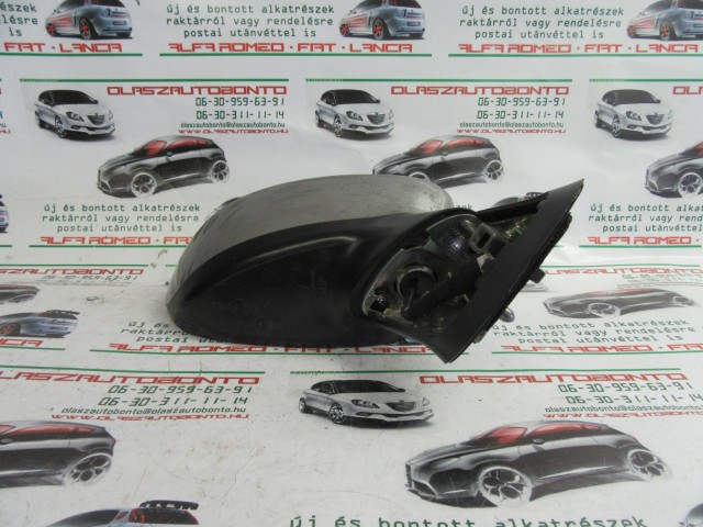 25736 Fiat Grande Punto 3 vezetékes ezüst színű, elektromos, jobb oldali tükör
