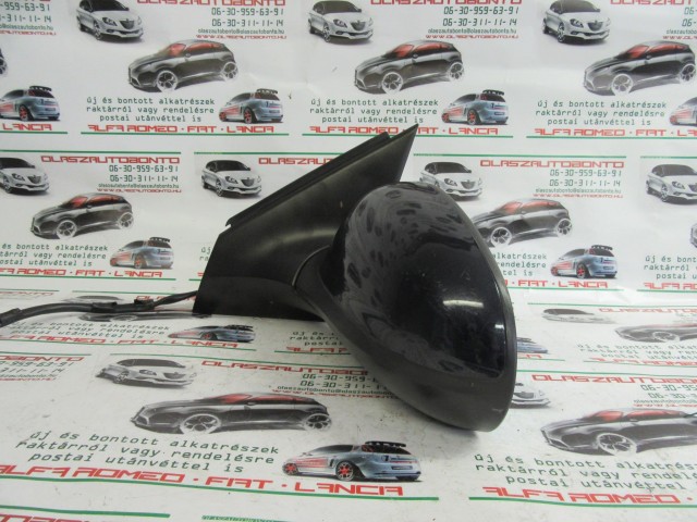 Fiat Croma sötét kék színű, elektromos, bal oldali tükör 9 vezetékes