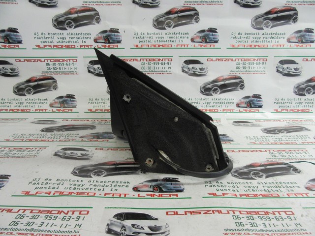 Fiat Croma sötét kék színű, elektromos, bal oldali tükör 9 vezetékes