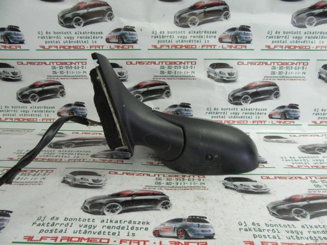 Fiat Croma sötét kék színű, elektromos, bal oldali tükör 9 vezetékes