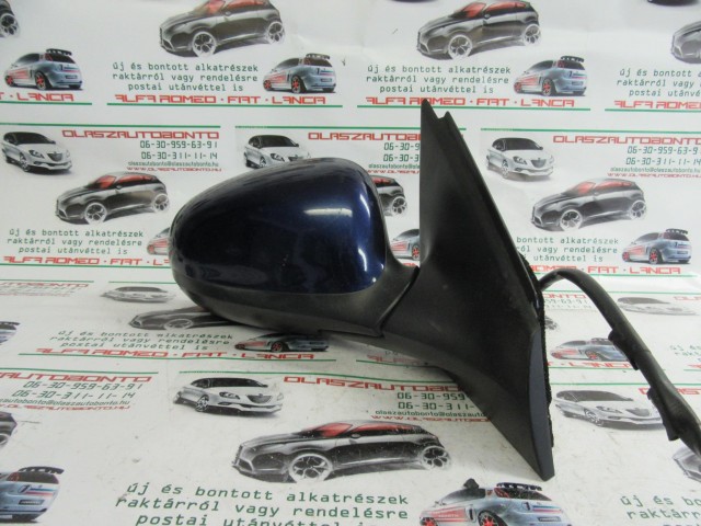 Fiat Croma kék színű, elektromos, jobb oldali tükör