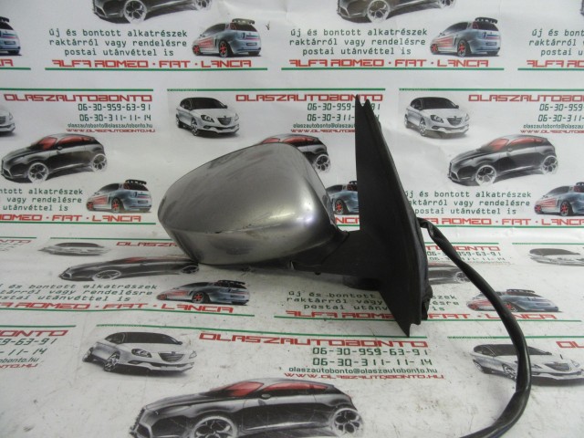 Fiat Stilo 3 ajtós ezüst  színű, elektromos, jobb oldali tükör