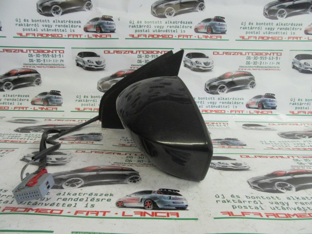 Fiat Stilo 3 ajtós fekete színű, elektromos, bal oldali tükör