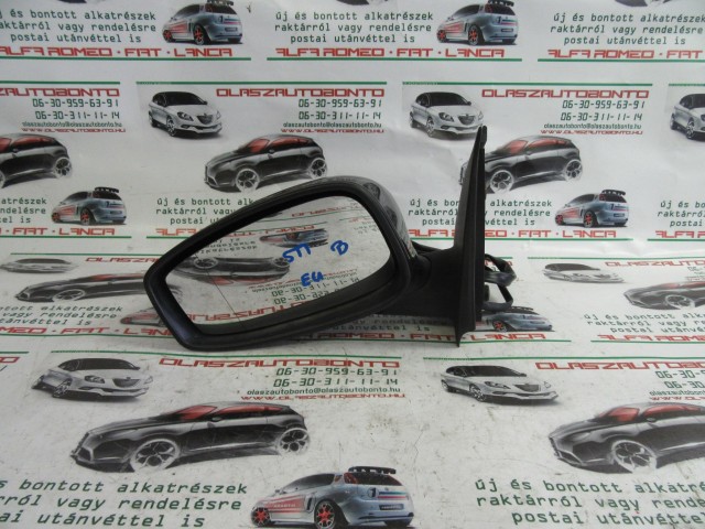 Fiat Stilo 3 ajtós fekete színű, elektromos, bal oldali tükör
