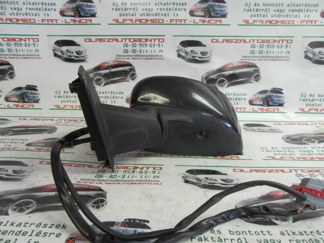 Fiat Stilo 3 ajtós fekete színű, elektromos, bal oldali tükör