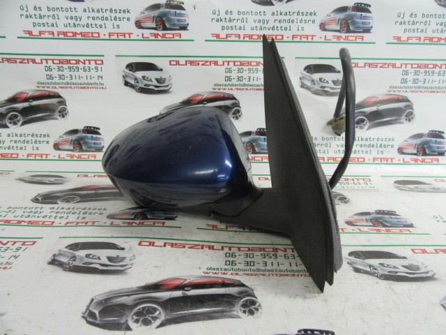 Fiat Stilo 5 ajtós, kék színű, elektromos,jobb oldali tükör 
