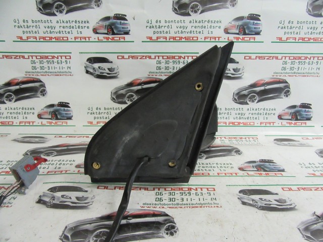 Fiat Stilo 5 ajtós zöld színű, elektromos, jobb oldali tükör a képen látható sérüléssel