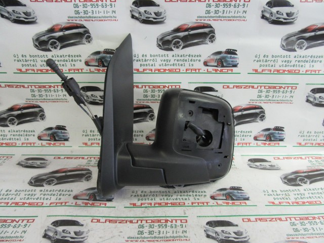 Fiat Scudo manual, burkolat nélküli, bal oldali tükör 