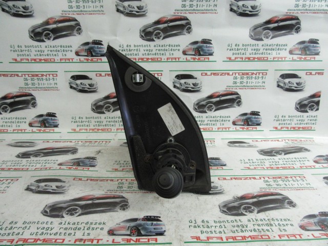 Fiat Panda II. matt fekete színű, manual, bal oldali tükör