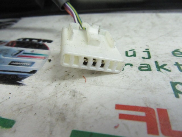 Fiat Panda II. fekete színű, elektromos, jobb oldali tükör