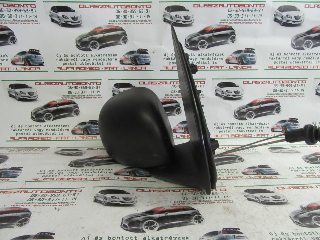 Fiat Panda III. matt fekete színű, manual, jobb oldali tükör