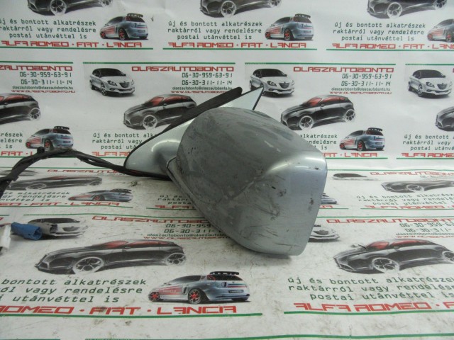 Lancia Kappa ezüst színű, elektromos, bal oldali tükör