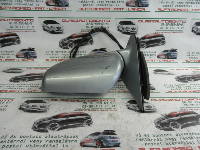 Lancia Kappa ezüst színű, elektromos, bal oldali tükör