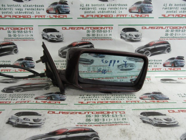 Lancia Kappa barna színű, elektromos, jobb oldali tükör