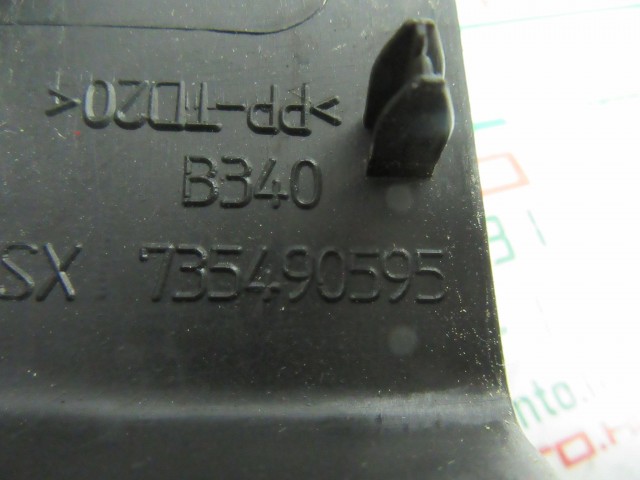 Fiat Panda III. 735490595 számú, bal oldali tükör szár takaró