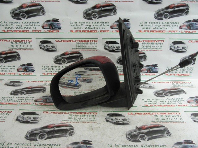 Fiat Panda III. piros színű, manual, bal oldali tükör