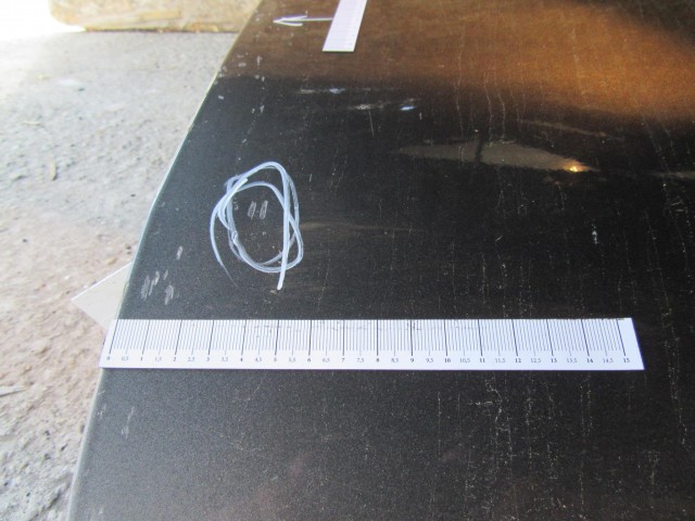 28163 Alfa Romeo 159 szürke színű, bal első ajtó a képen látható sérüléssel 50510490