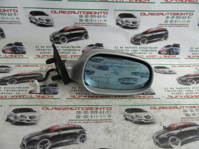23880 Lancia Lybra ezüst színű, elektromos, 7 vezetékes jobb oldali visszapillantó tükör