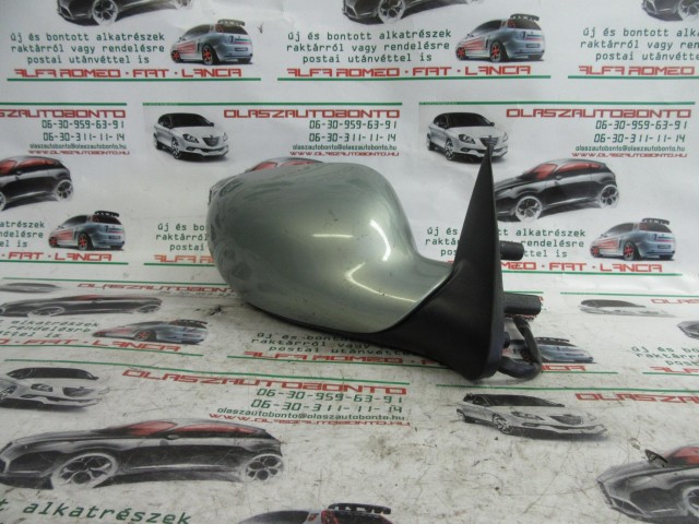 23882 Lancia Lybra zöld színű, elektromos, 7 vezetékes jobb oldali visszapillantó tükör