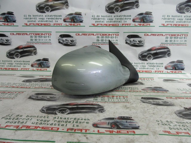 23882 Lancia Lybra zöld színű, elektromos, 7 vezetékes jobb oldali visszapillantó tükör